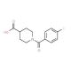 1-(4-Fluoro-benzoyl)-piperidine-4-carboxylic acid (CAS 139679-45-1) - chemical structure image