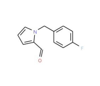 1-(4-Fluoro-benzyl)-1H-pyrrole-2-carbaldehyde - chemical structure image