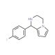 1-(4-Fluoro-phenyl)-1,2,3,4-tetrahydro-pyrrolo[1,2-a]pyrazine - chemical structure image