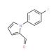 1-(4-Fluoro-phenyl)-1H-pyrrole-2-carbaldehyde (CAS 169036-71-9) - chemical structure image