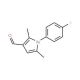 1-(4-Fluoro-phenyl)-2,5-dimethyl-1H-pyrrole-3-carbaldehyde (CAS 119673-50-6) - chemical structure image