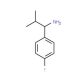 1-(4-Fluoro-phenyl)-2-methyl-propylamine - chemical structure image