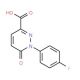 1-(4-Fluoro-phenyl)-6-oxo-1,6-dihydro-pyridazine-3-carboxylic acid - chemical structure image