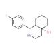 1-(4-Fluoro-phenyl)-octahydro-isoquinolin-4a-ol - chemical structure image
