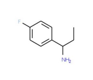 1-(4-Fluoro-phenyl)-propylamine (CAS 74877-10-4) - chemical structure image