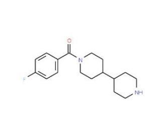 1-(4-Fluorobenzoyl)-4,4&prime;-bipiperidine - chemical structure image