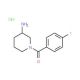 1-(4-Fluorobenzoyl)piperidin-3-amine hydrochloride - chemical structure image