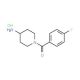 1-(4-Fluorobenzoyl)piperidin-4-amine hydrochloride - chemical structure image