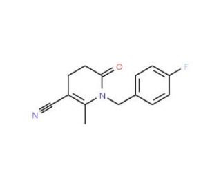 1-(4-Fluorobenzyl)-2-methyl-6-oxo-1,4,5,6-tetrahydro-3-pyridinecarbonitrile - chemical structure image