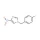 1-(4-fluorobenzyl)-4-nitro-1H-imidazole - chemical structure image