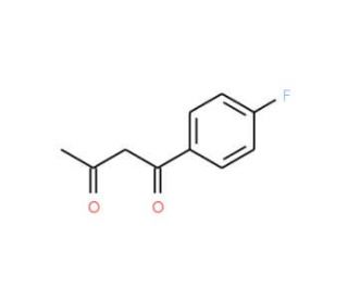 1-(4-Fluorophenyl)-1,3-dioxobutane (CAS 29681-98-9) - chemical structure image
