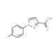 1-(4-fluorophenyl)-1H-pyrazole-3-carboxylic acid (CAS 1152535-34-6) - chemical structure image