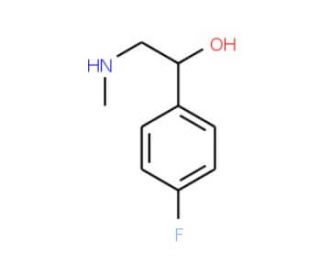 1-(4-Fluorophenyl)-2-(methylamino)ethanol - chemical structure image