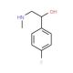 1-(4-Fluorophenyl)-2-(methylamino)ethanol - chemical structure image