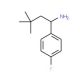 1-(4-fluorophenyl)-3,3-dimethylbutan-1-amine - chemical structure image