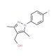 [1-(4-Fluorophenyl)-3,5-dimethyl-1H-pyrazol-4-yl]-methanol - chemical structure image
