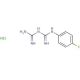 1-(4-Fluorophenyl)biguanide hydrochloride (CAS 16018-83-0) - chemical structure image