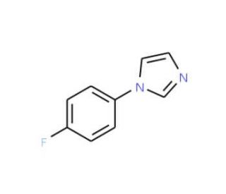1-(4-Fluorophenyl)imidazole (CAS 21441-24-7) - chemical structure image