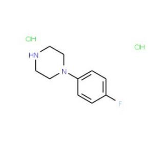 1-(4-Fluorophenyl)piperazine dihydrochloride (CAS 64090-19-3) - chemical structure image
