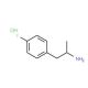 1-(4-Fluorophenyl)propan-2-amine hydrochloride (CAS 459-01-8) - chemical structure image