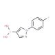 1-(4-Fluorophenyl)pyrazole-4-boronic acid (CAS 1072945-89-1) - chemical structure image