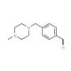 1-(4-Formylbenzyl)-4-methylpiperazine (CAS 439691-80-2) - chemical structure image