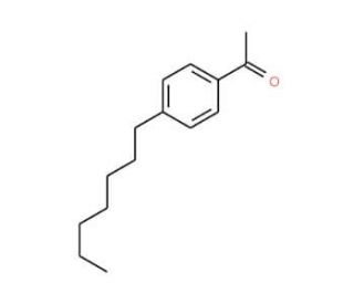 1-(4-heptylphenyl)ethan-1-one (CAS 37593-03-6) - chemical structure image