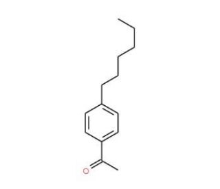 1-(4-hexylphenyl)ethan-1-one (CAS 37592-72-6) - chemical structure image