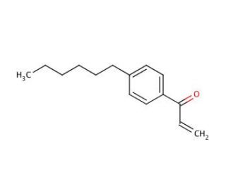 1-(4-Hexyphenyl)-2-propane-1-one (CAS 131906-57-5) - chemical structure image