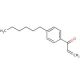 1-(4-Hexyphenyl)-2-propane-1-one (CAS 131906-57-5) - chemical structure image