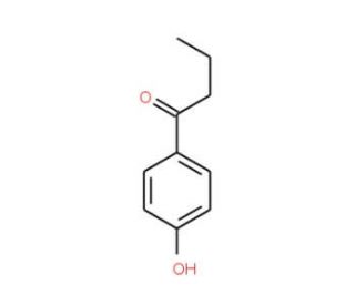 1-(4-Hydroxyphenyl)butan-1-one (CAS 1009-11-6) - chemical structure image