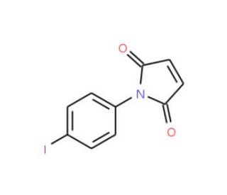 1-(4-iodophenyl)-1H-pyrrole-2,5-dione (CAS 65833-01-4) - chemical structure image