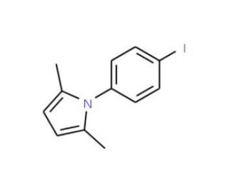 1-(4-Iodophenyl)-2,5-dimethyl-1H-pyrrole - chemical structure image