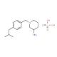 1-(4-Isobutylbenzyl)piperidin-3-aminesulfate - chemical structure image