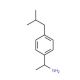 1-(4-isobutylphenyl)ethanamine (CAS 164579-51-5) - chemical structure image