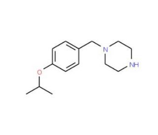 1-(4-Isopropoxybenzyl)piperazine - chemical structure image