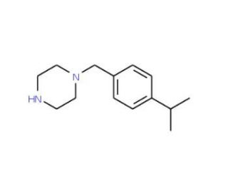 1-(4-isopropylbenzyl)piperazine (CAS 23145-95-1) - chemical structure image
