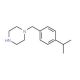 1-(4-isopropylbenzyl)piperazine (CAS 23145-95-1) - chemical structure image