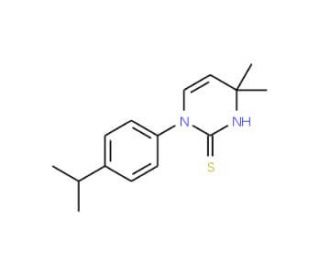 1-(4-Isopropylphenyl)-4,4-dimethyl-1,4-dihydropyrimidine-2-thiol - chemical structure image