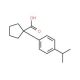 1-(4-isopropylphenyl)cyclopentanecarboxylic acid - chemical structure image