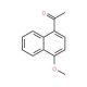 1-(4-methoxy-1-naphthyl)ethanone (CAS 24764-66-7) - chemical structure image