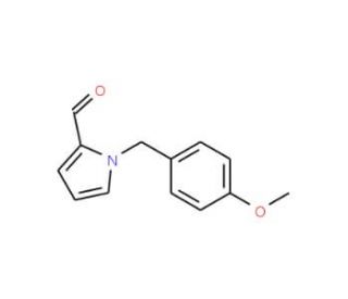 1-(4-Methoxy-benzyl)-1H-pyrrole-2-carbaldehyde (CAS 861162-64-3) - chemical structure image