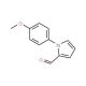 1-(4-Methoxy-phenyl)-1H-pyrrole-2-carbaldehyde (CAS 30186-36-8) - chemical structure image