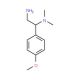 1-(4-Methoxy-phenyl)-N*1*,N*1*-dimethyl-ethane-1,2-diamine (CAS 851169-57-8) - chemical structure image