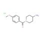 1-(4-Methoxybenzoyl)piperidin-4-aminehydrochloride - chemical structure image