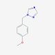 1-(4-Methoxybenzyl)-1,2,4-triazole (CAS 115201-42-8) - chemical structure image 
