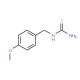 1-(4-Methoxybenzyl)-2-thiourea (CAS 37412-64-9) - chemical structure image