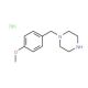 1-(4-Methoxybenzyl)piperazinehydrochloride - chemical structure image