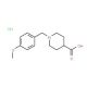 1-(4-Methoxybenzyl)piperidine-4-carboxylic acid hydrochloride - chemical structure image