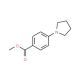 1-[4-(Methoxycarbonyl)phenyl]pyrrolidine (CAS 129414-26-2) - chemical structure image